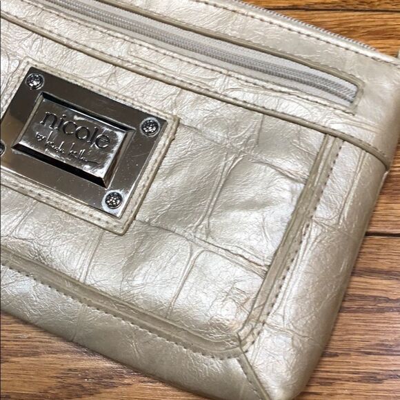 𝅺nicole by Nicole Miller Faux Leather Wristlet - Picture 2 of 15